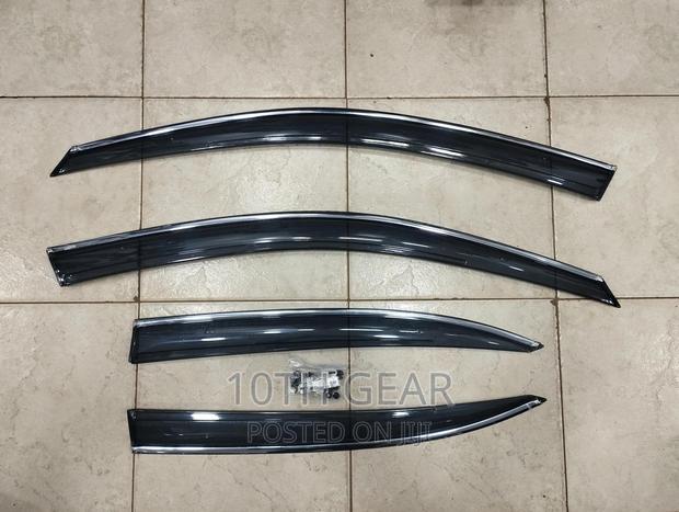 Mercedes C180 2013 Original Windbreakers Window Visors - thumbnail 2