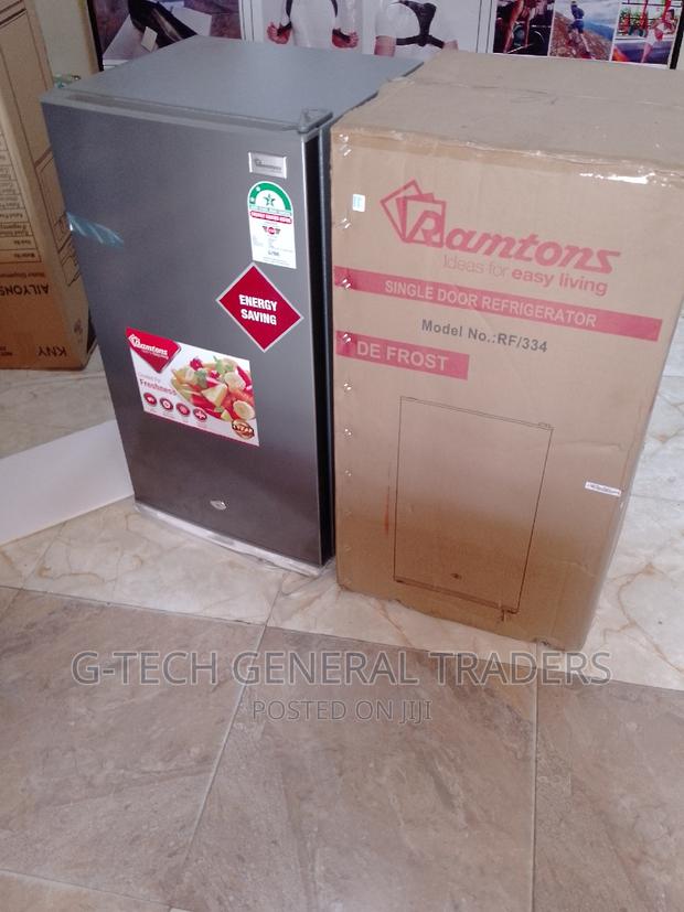 Ramtons Single Door Refrigerator -90l Silver