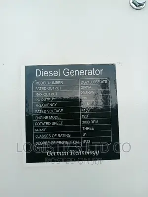 Girasol 20kva Super Silent Diesel Generator 3phase + Ats