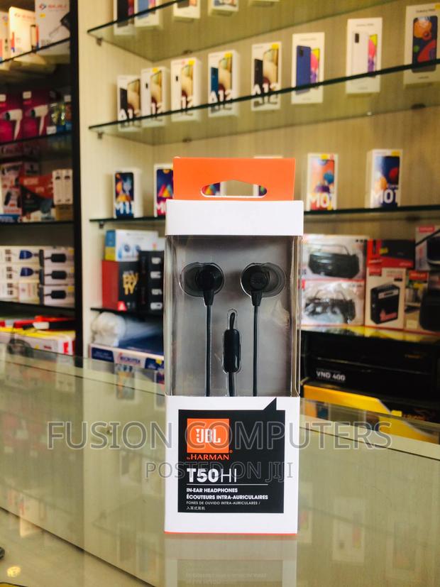 JBL T50HI in-Ear Wired Headphone With Noise Isolation Mic