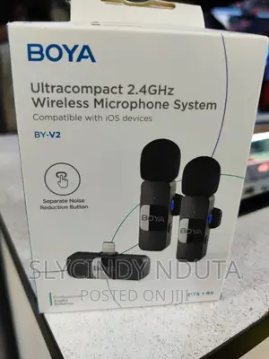 Boya Ultra Compact Wireless Microphone System