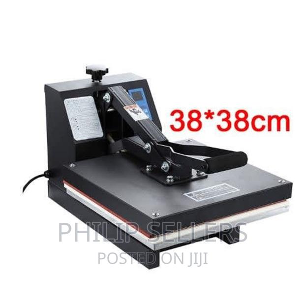 High Pressure Flat Heat Press Machine -38x38cm - main view