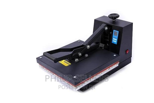 High Pressure Flat Heat Press Machine -38x38cm - thumbnail 3