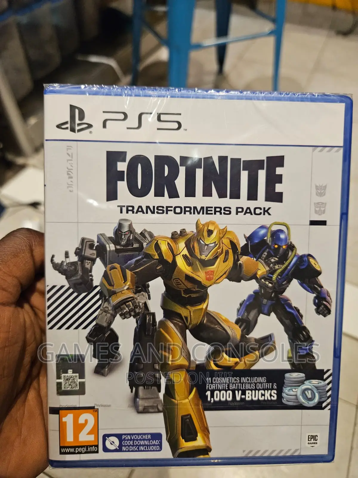 Fortnite Transformers Pack Ps5