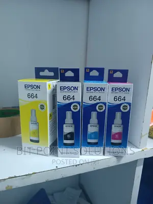 Epson Ink 664 (Black, Cyan, Yellow, Magenta) 664 Ink
