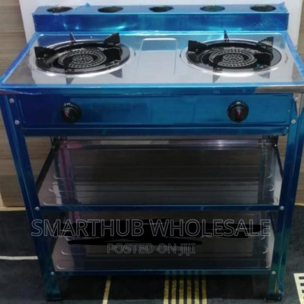 Amaze Standing 2 Burner Cooker - main view
