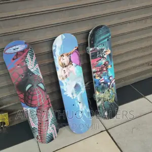 Skateboard With Rubber Wheels 3-12yrs