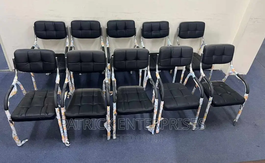 Imported Morden Chrome Visitors Chairs