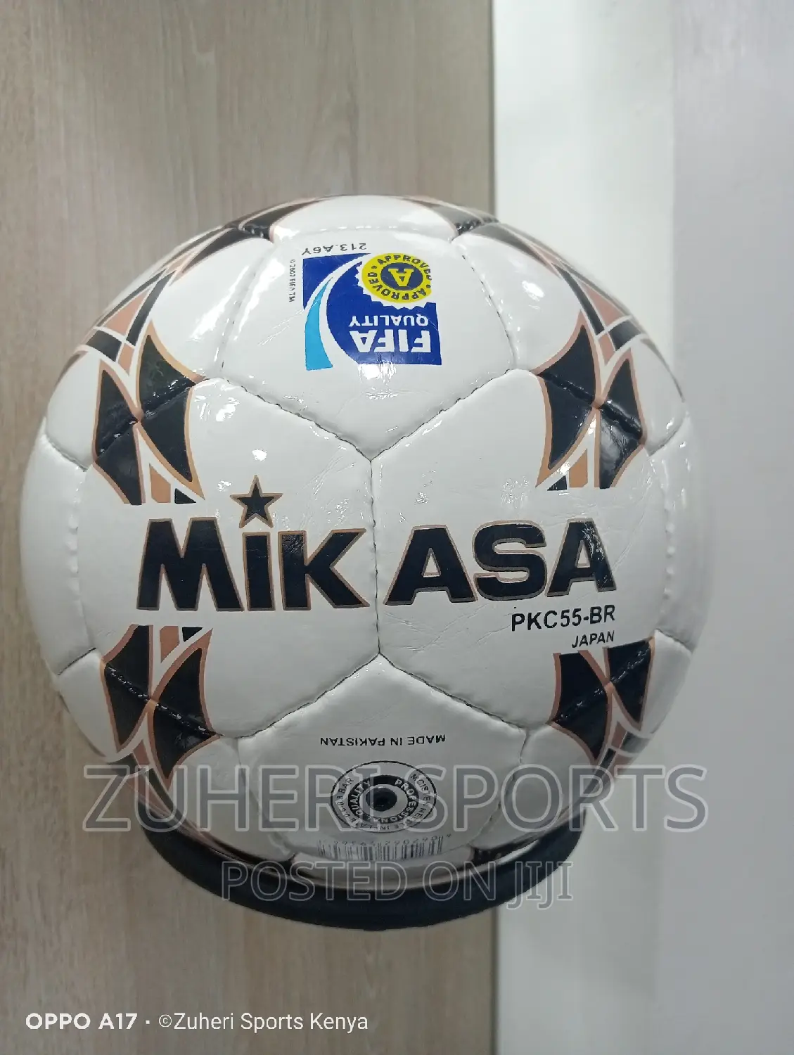 Mikasa Soccer Ball/Genuine Leather