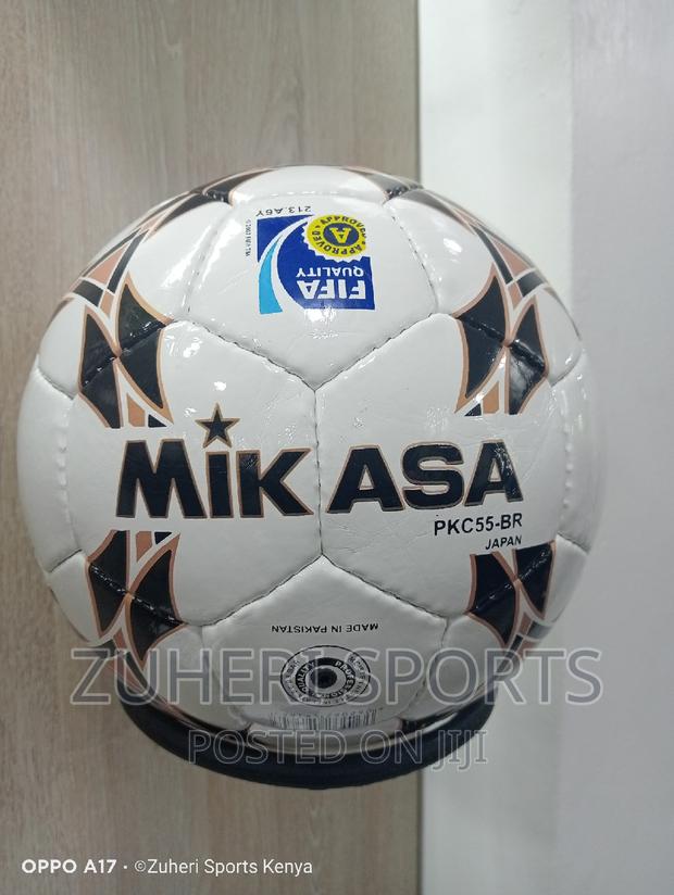 Mikasa Soccer Ball/Genuine Leather - thumbnail 2