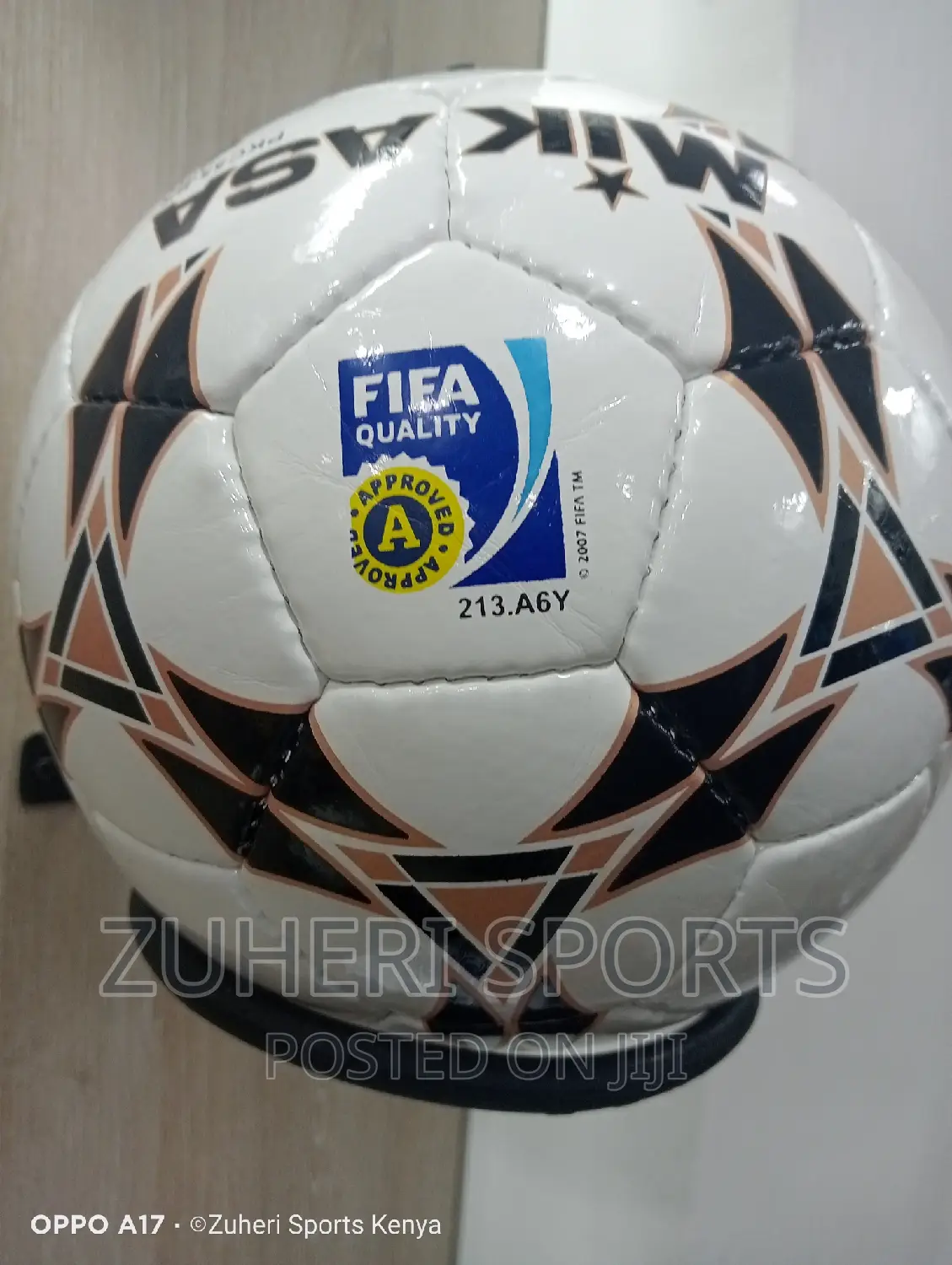 Mikasa Soccer Ball/Genuine Leather
