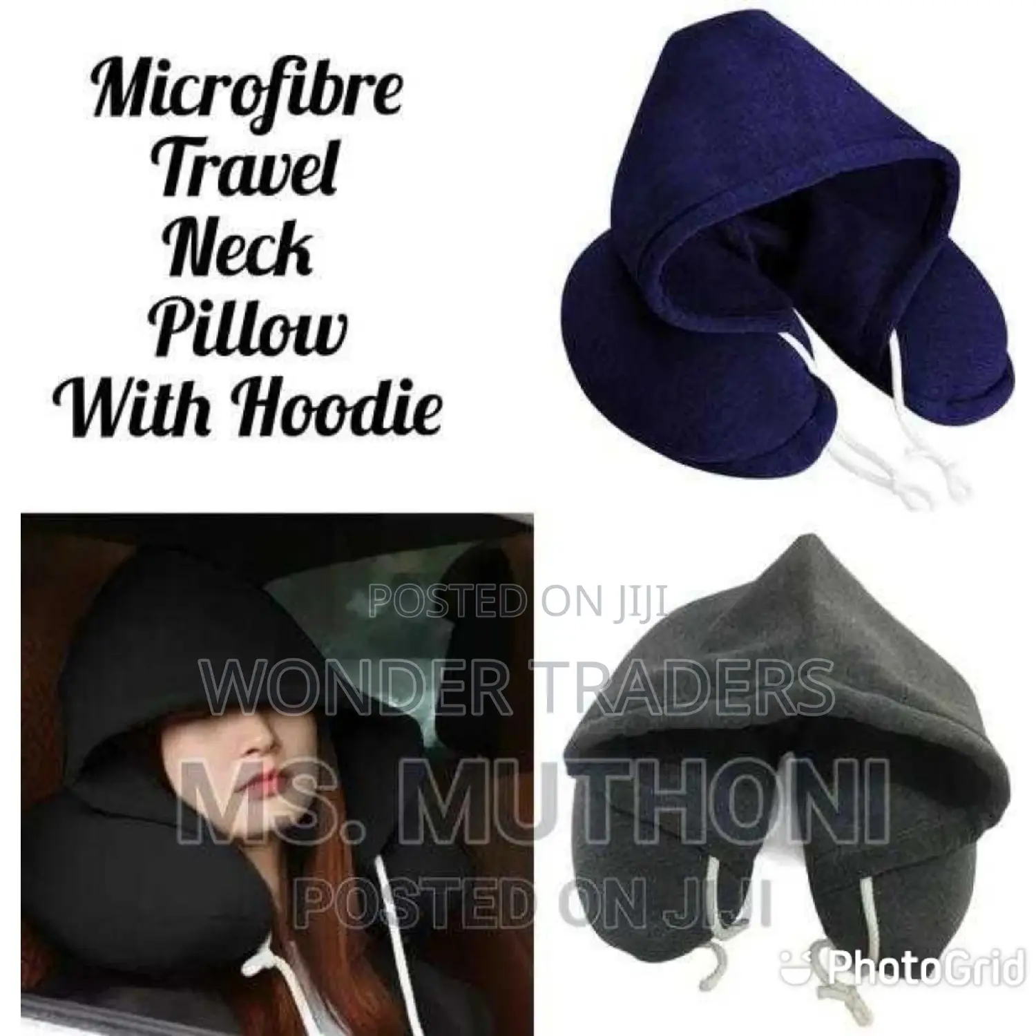 Microfibre Travel Neck Pillow