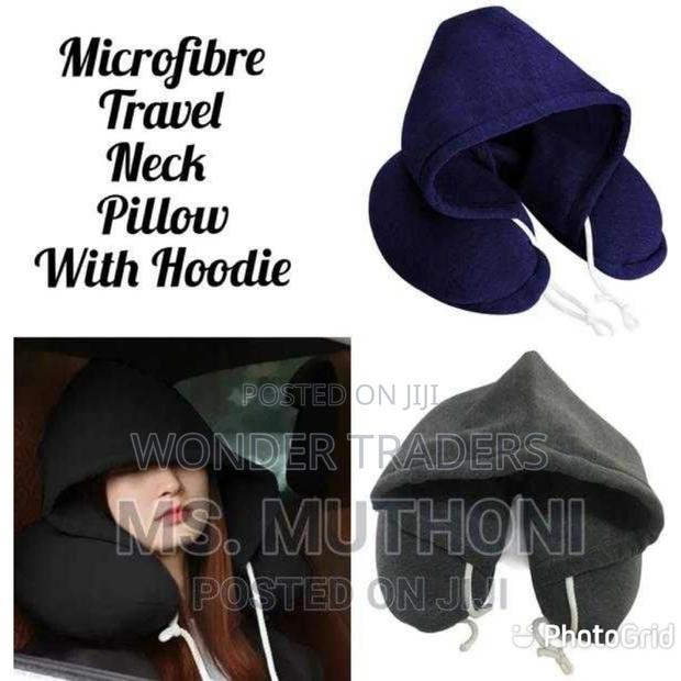 Microfibre Travel Neck Pillow - main view