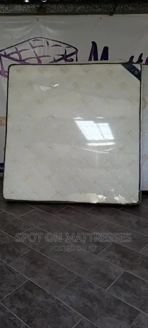 Pure White Orthopedic Spring Mattress {5×6 10inch Thick}