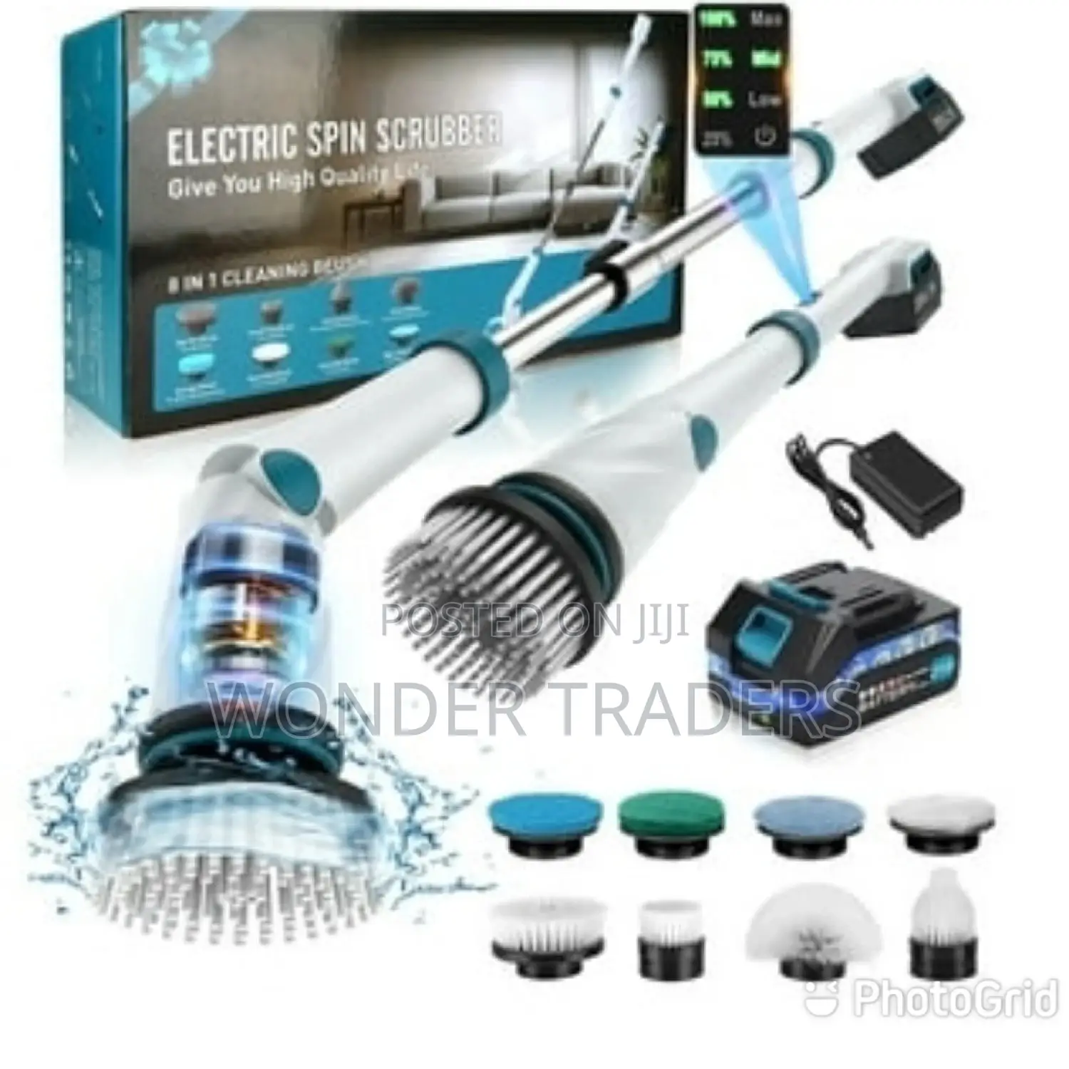Electric Spin Scrubber