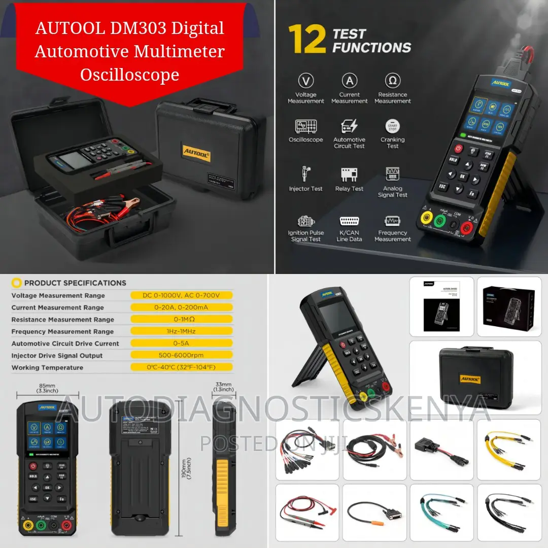 AUTOOL DM303 Automotive Diagnostics Digital Multimeter in Nairobi ...