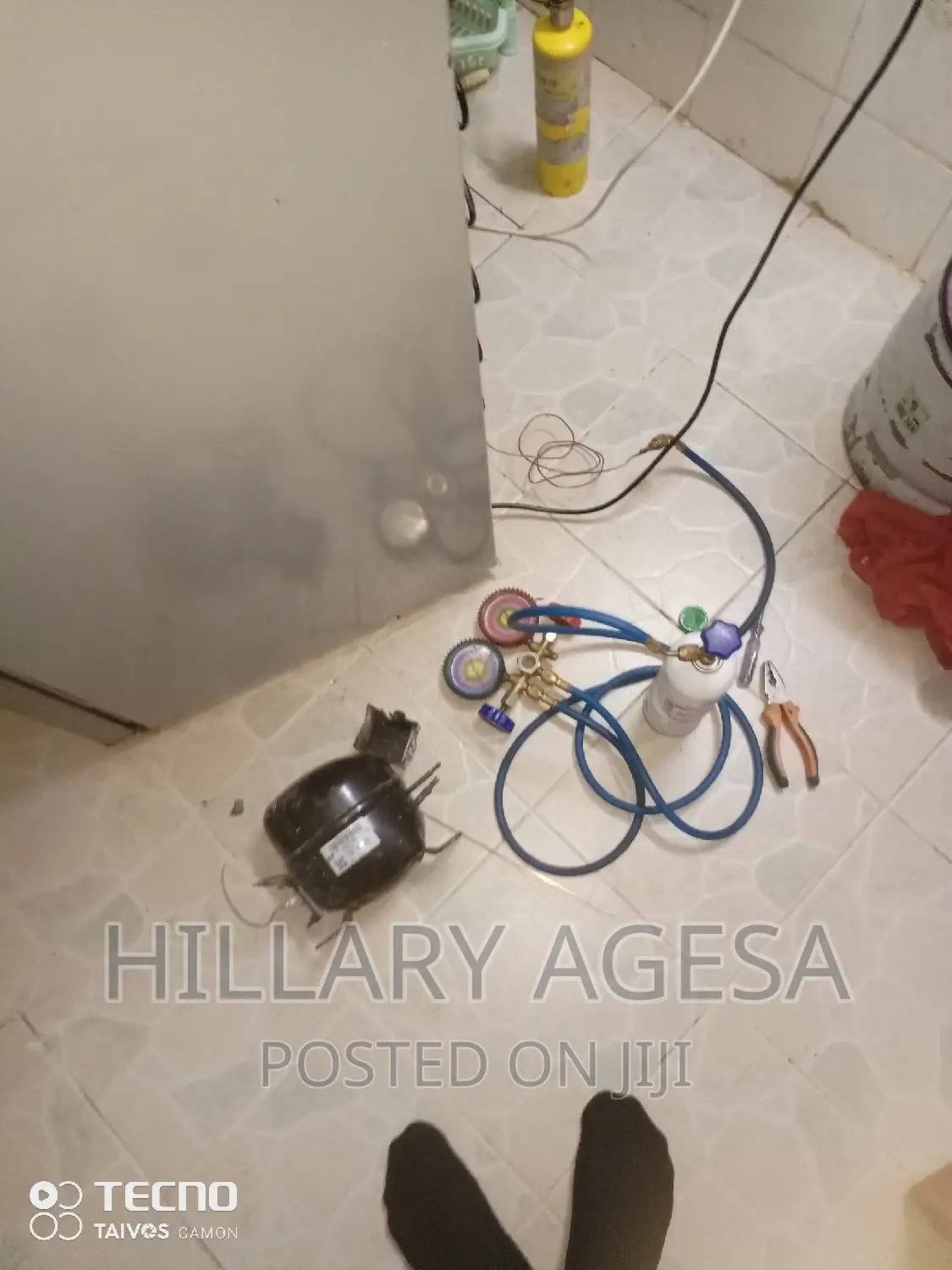 Compressor Changing/Gas Refill