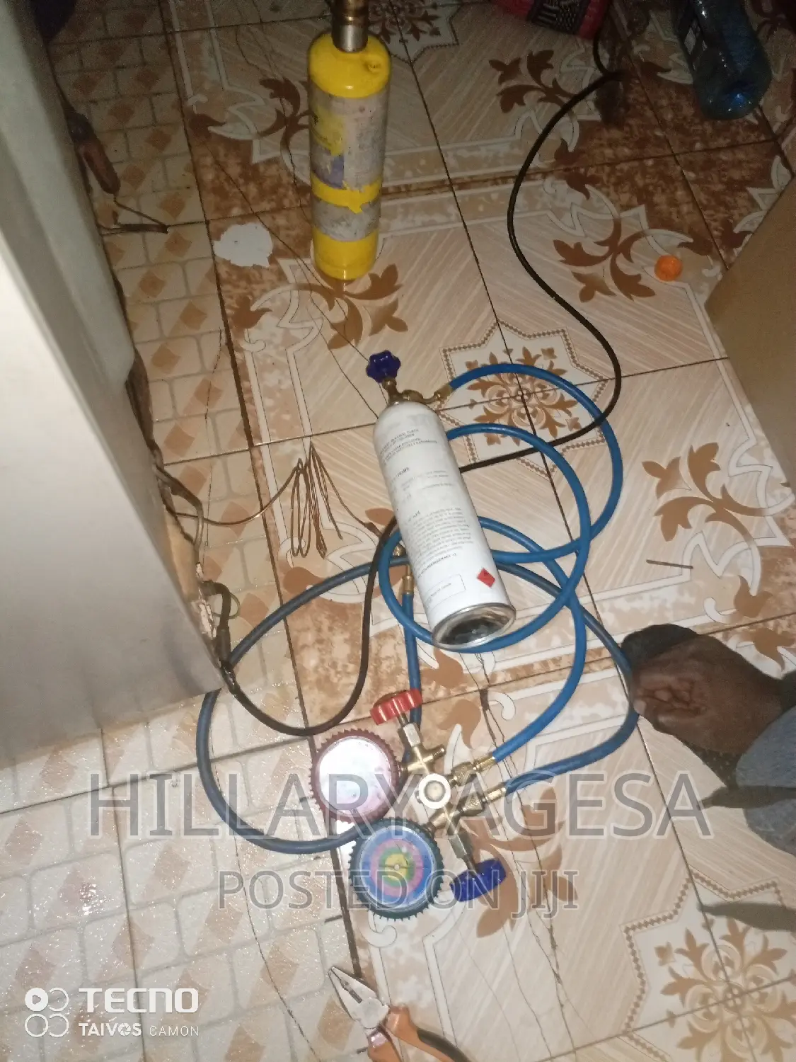Non Frost Fridge Gas Refilling