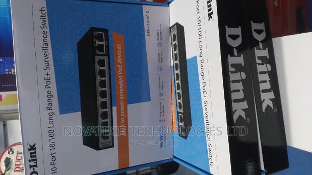 *D -Link Switch 10 Ports DES-F1010P-E 8ports POE