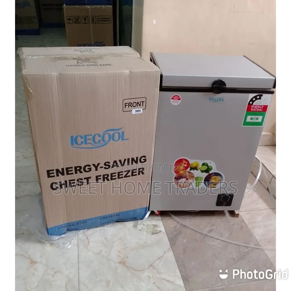 ICECOOL 109 Litres Large Capacity Chest Freezer