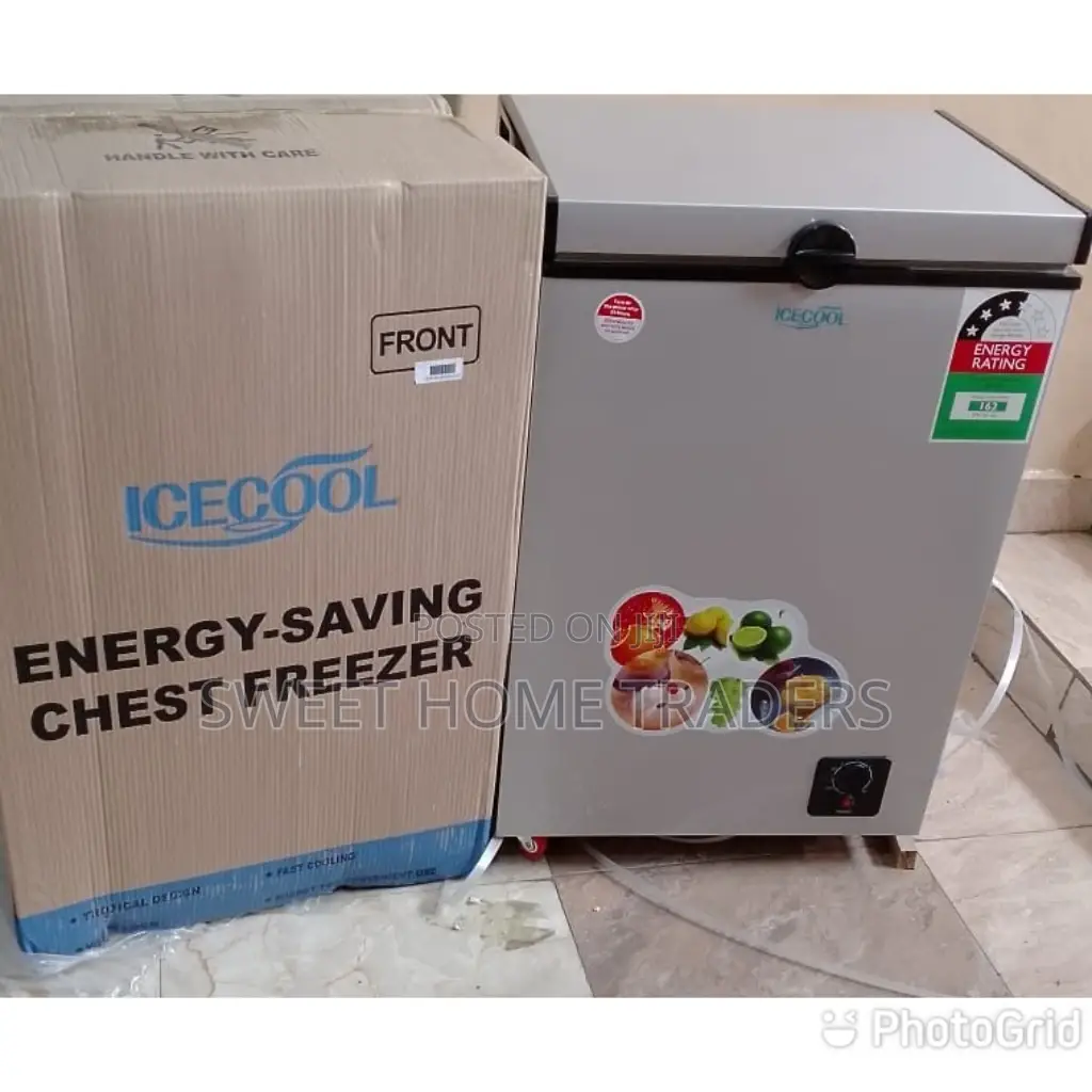 ICECOOL 109 Litres Large Capacity Chest Freezer