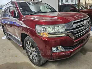 2017 Toyota Land Cruiser in Red: Off-Road Excellence