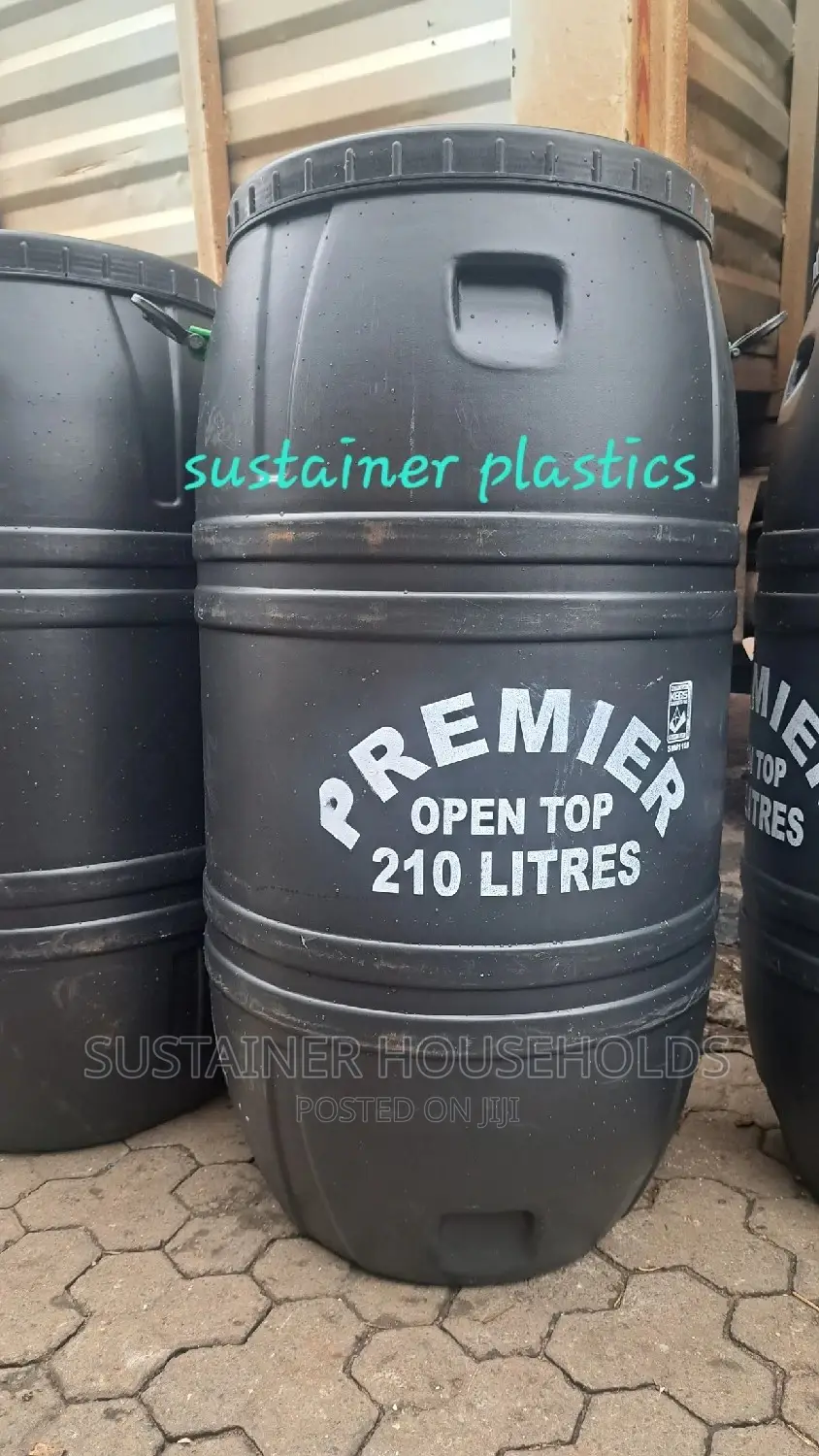 210 Litre Open Top Plastic Tank