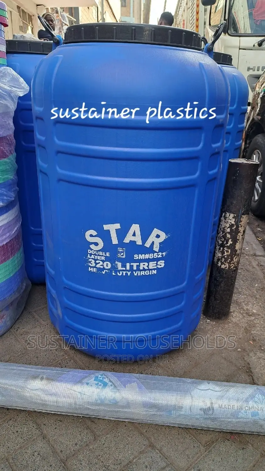 320 Litre Plastic Water Tank/ Plastic Water Drum