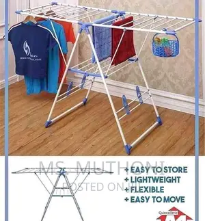 Foldable Cloths Drying Rack