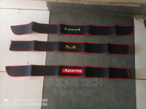 Car Rear Bumper Protector - Rubber Material - main view