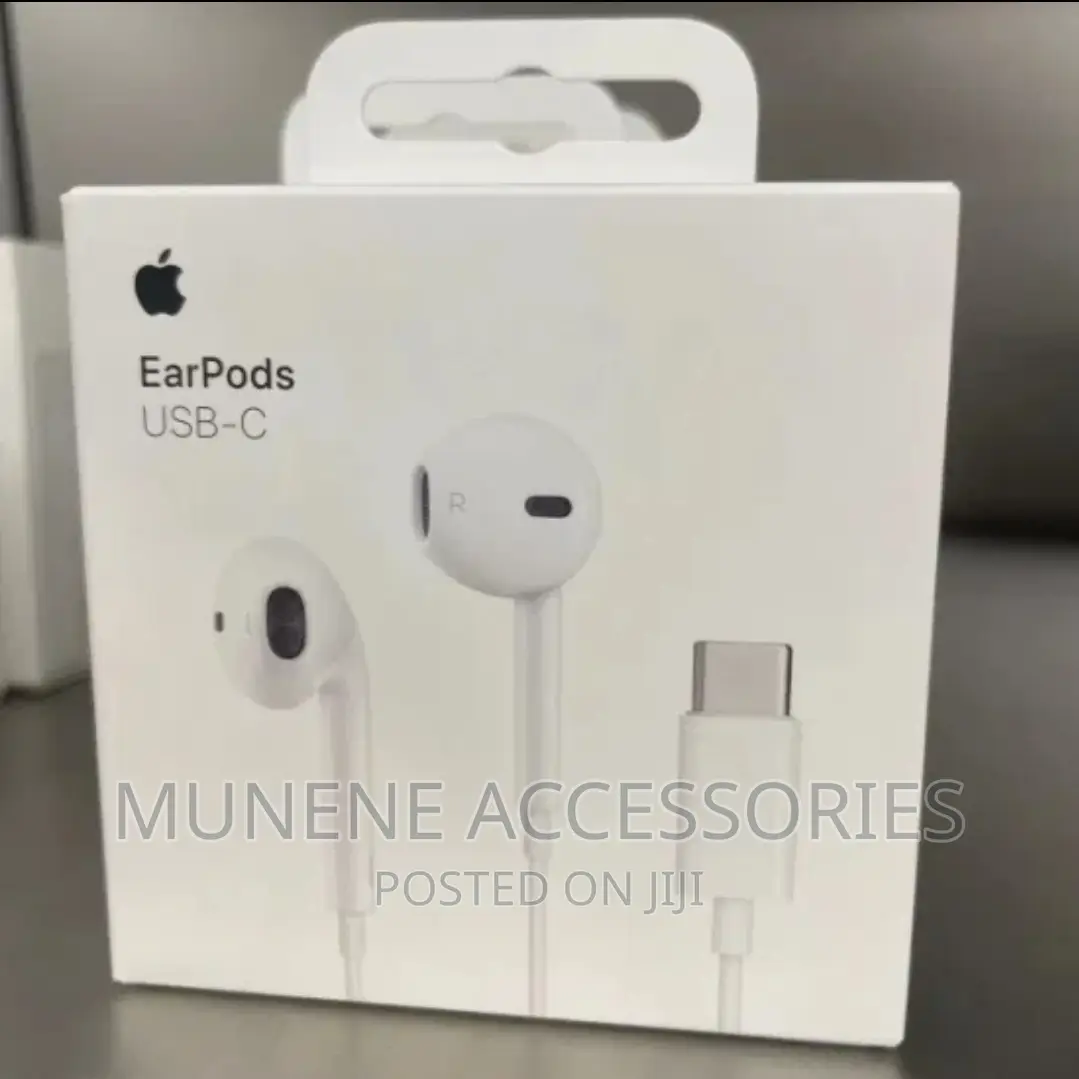 Apple iPhone 15 USB C Earphones Earpods in Nairobi Central Headphones, Munene Accessories