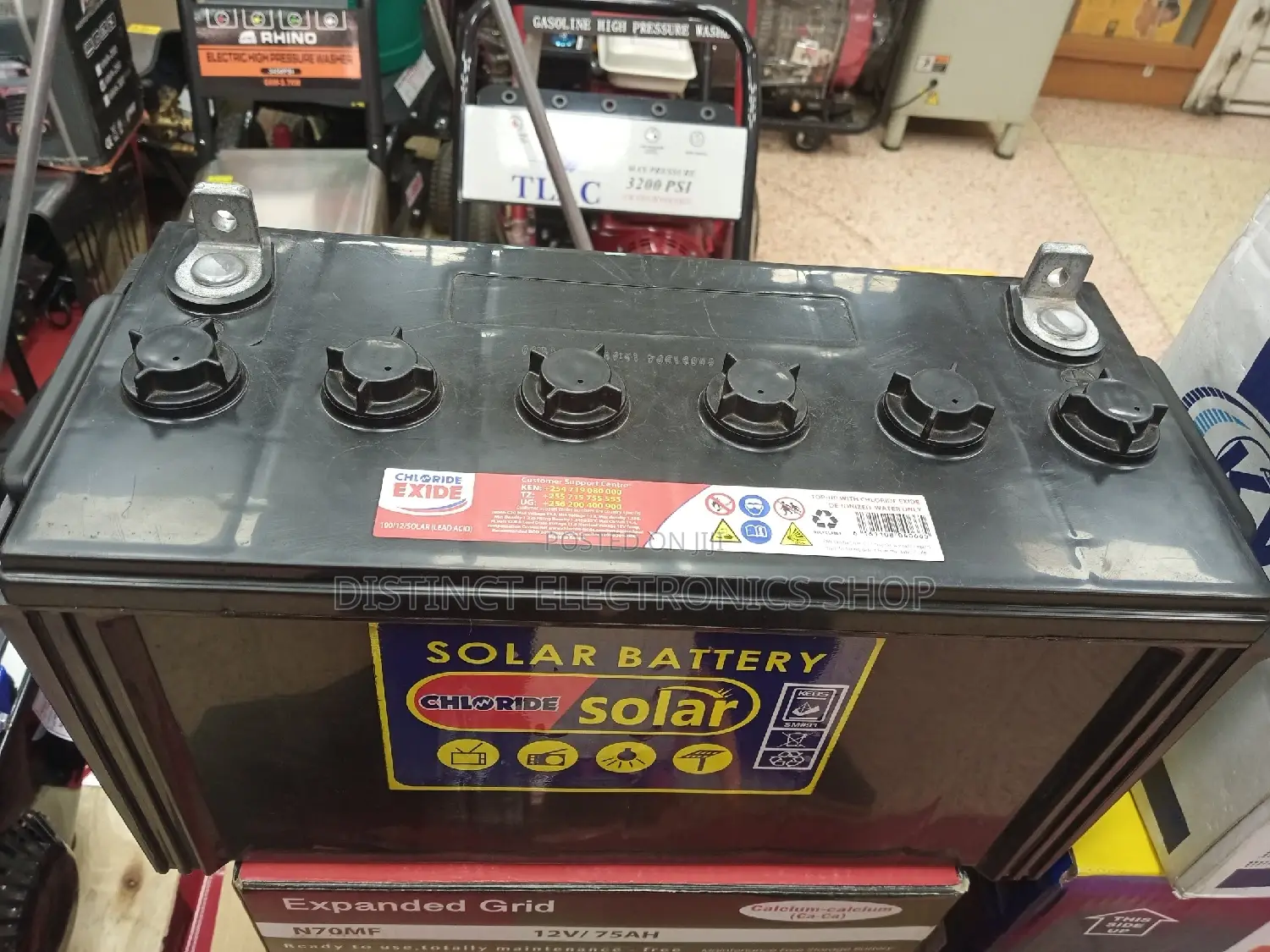 Chloride Exide Solar Battery 12v100ah