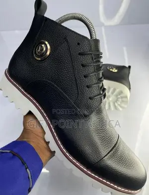 Casual Mens Leather Boots