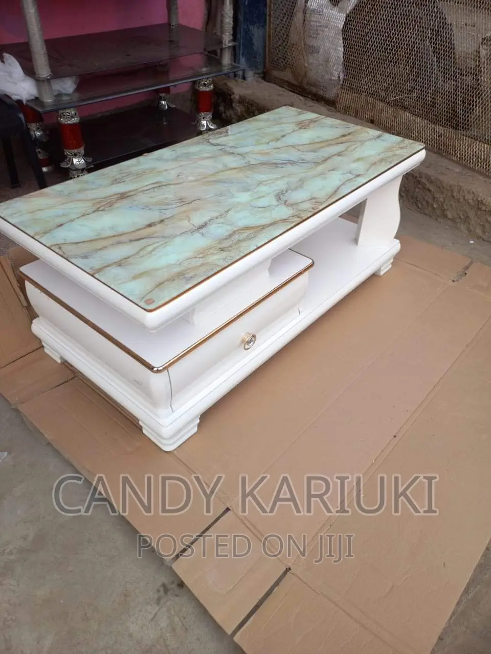 Executive Coffee Table With Drawers on Both Sides