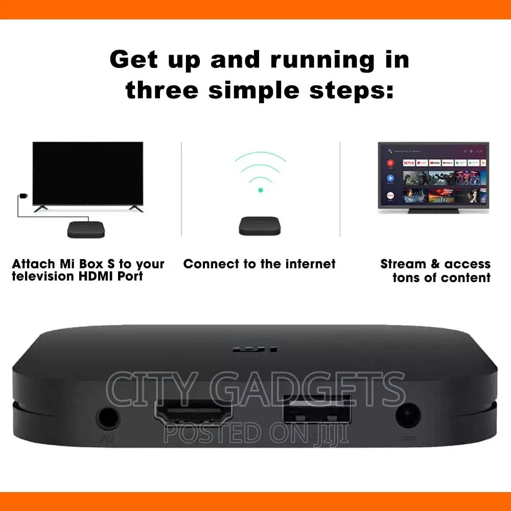 Xiaomi Mi Box S HDR Android TV With DBA Streaming Media