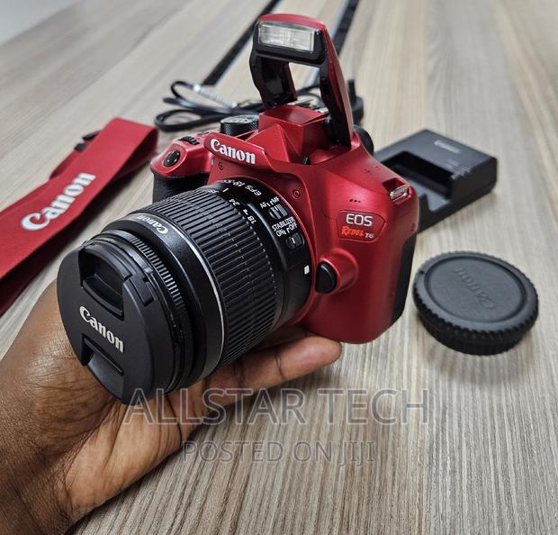 Canon EOS Rebel T6 DSLR Camera With 18-55mm Lens