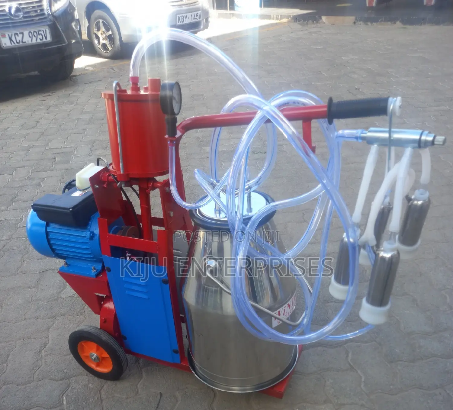 Electric Powered Single Milking Machines##