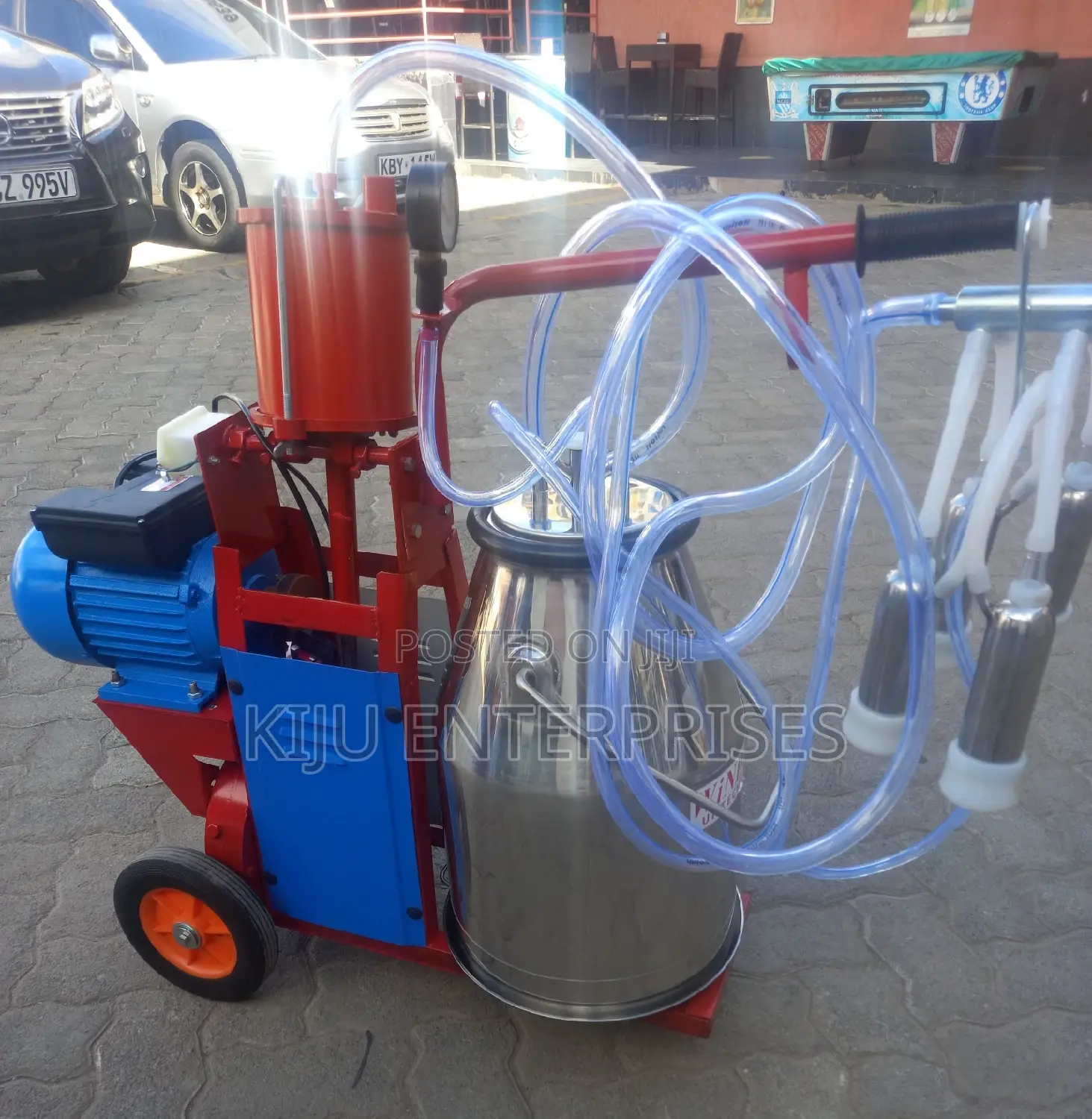 Electric Powered Single Milking Machines##