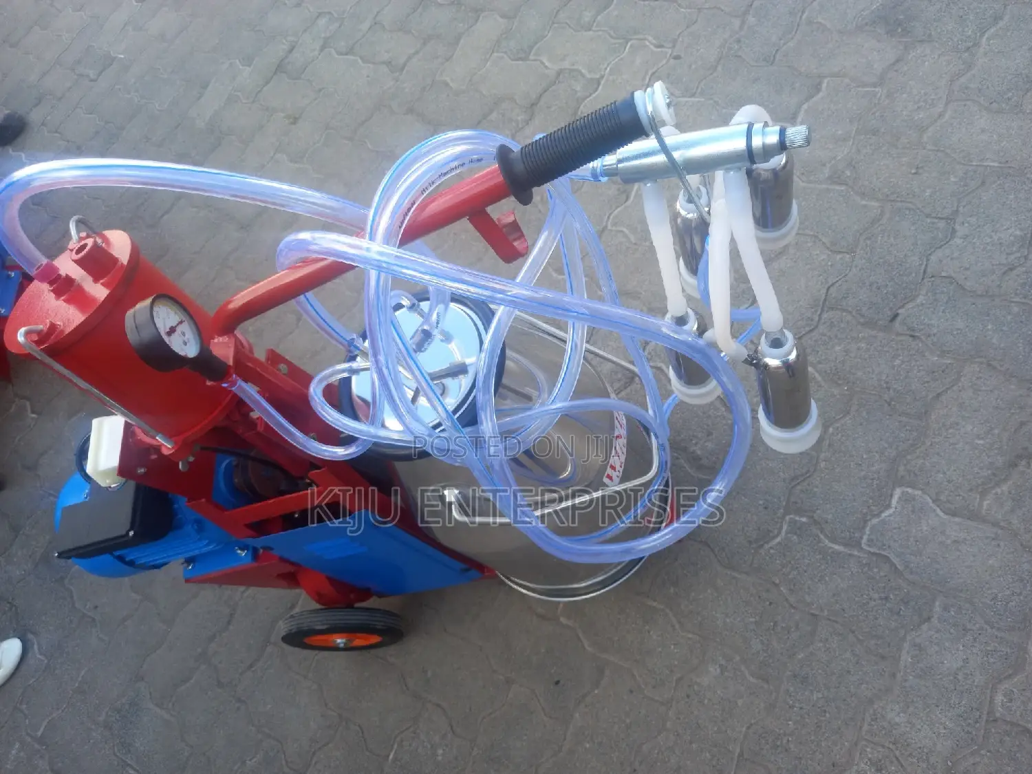 Electric Powered Single Milking Machines##