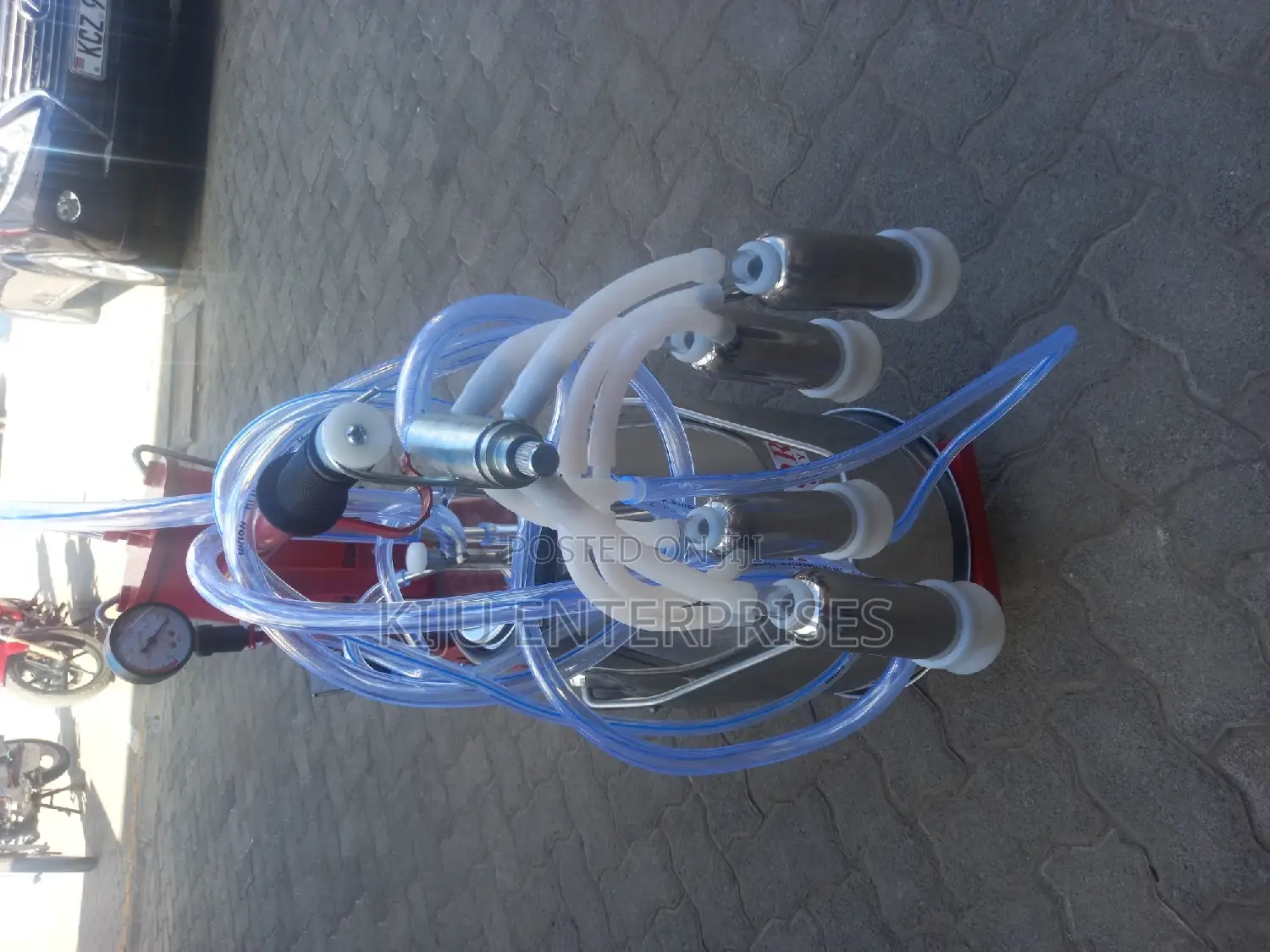 Electric Powered Single Milking Machines##
