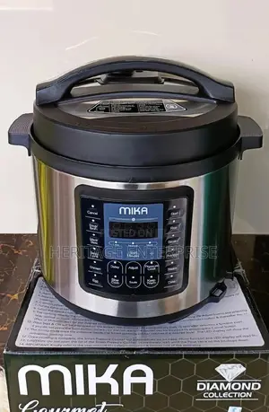 Electric Pressure Cooker, 6L, Stainless Steel.