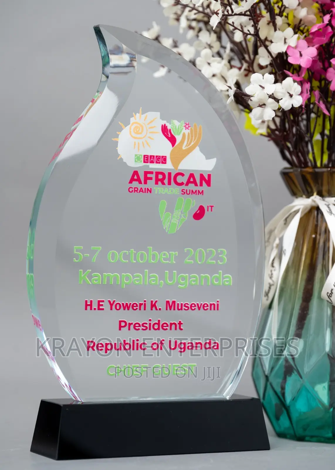 Recognition Crystal Award