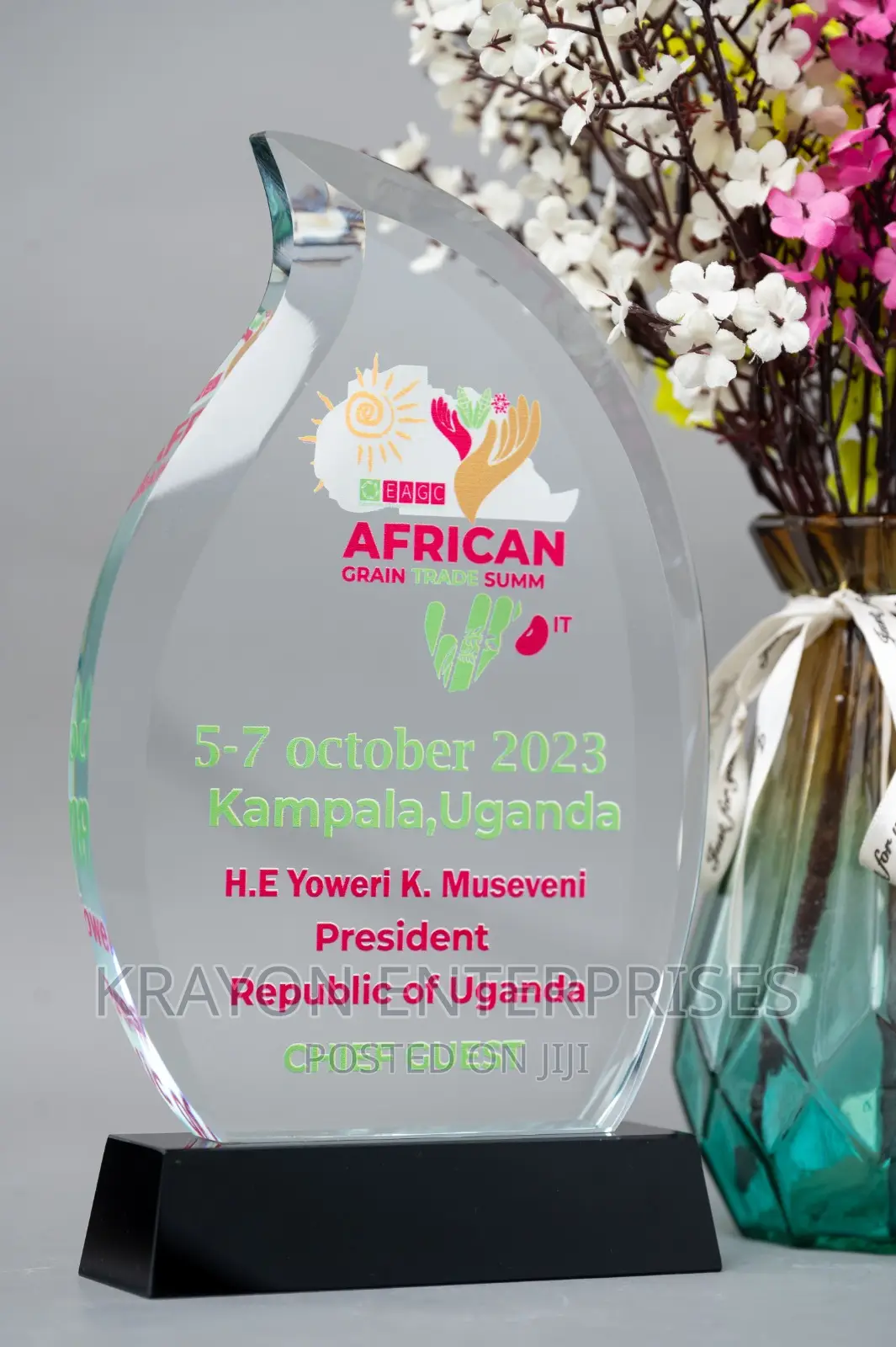 Recognition Crystal Award
