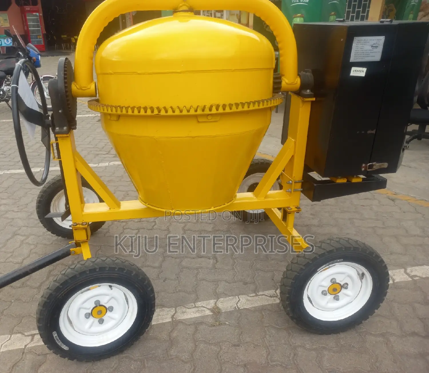 Concrete Mixer Diesel Powered Engine