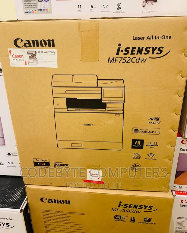 Canon I-Sensys Mf752cdw Colour Laser All-in-One
