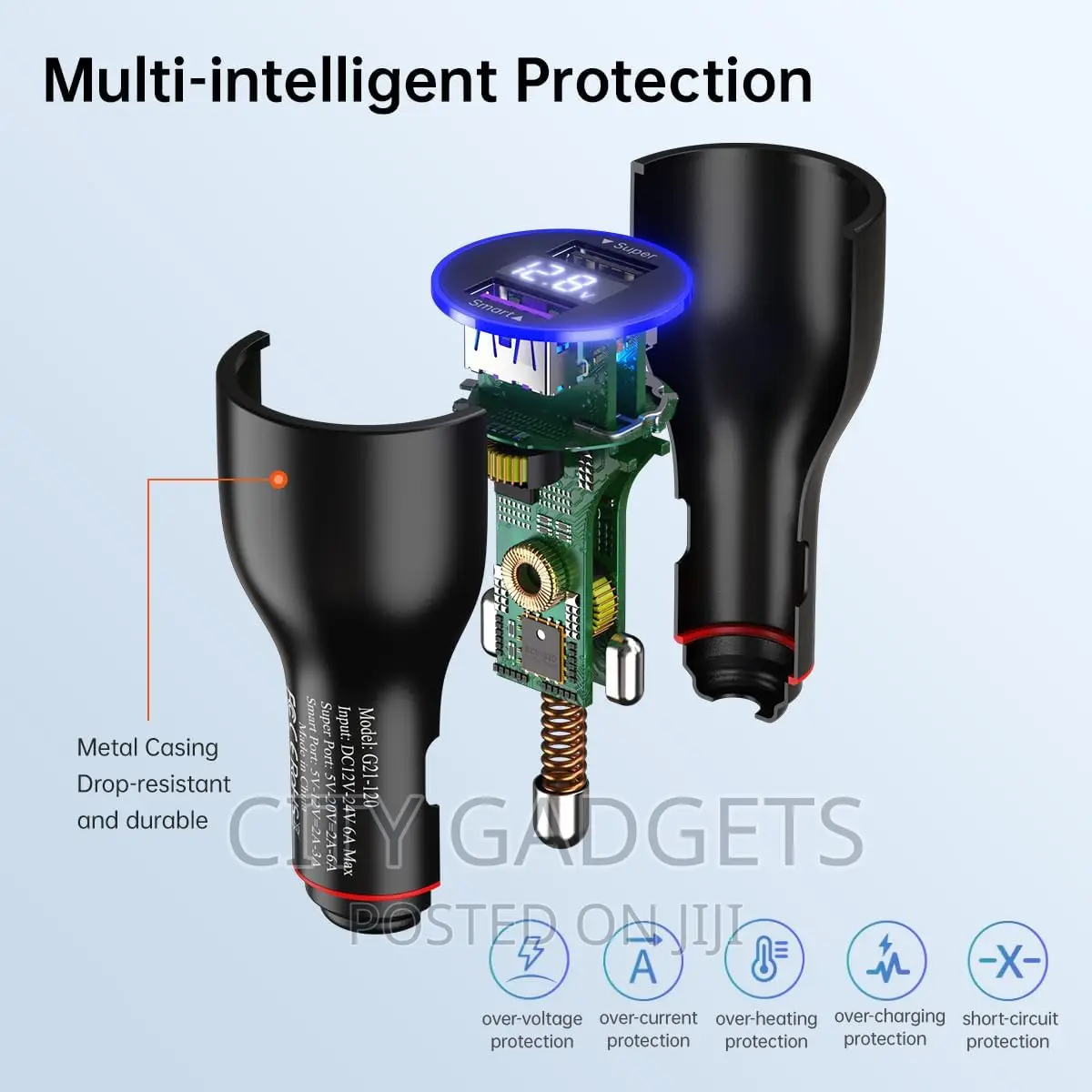 Xiaomi Car Charger 120W 67W Hypercharge Fast Charger