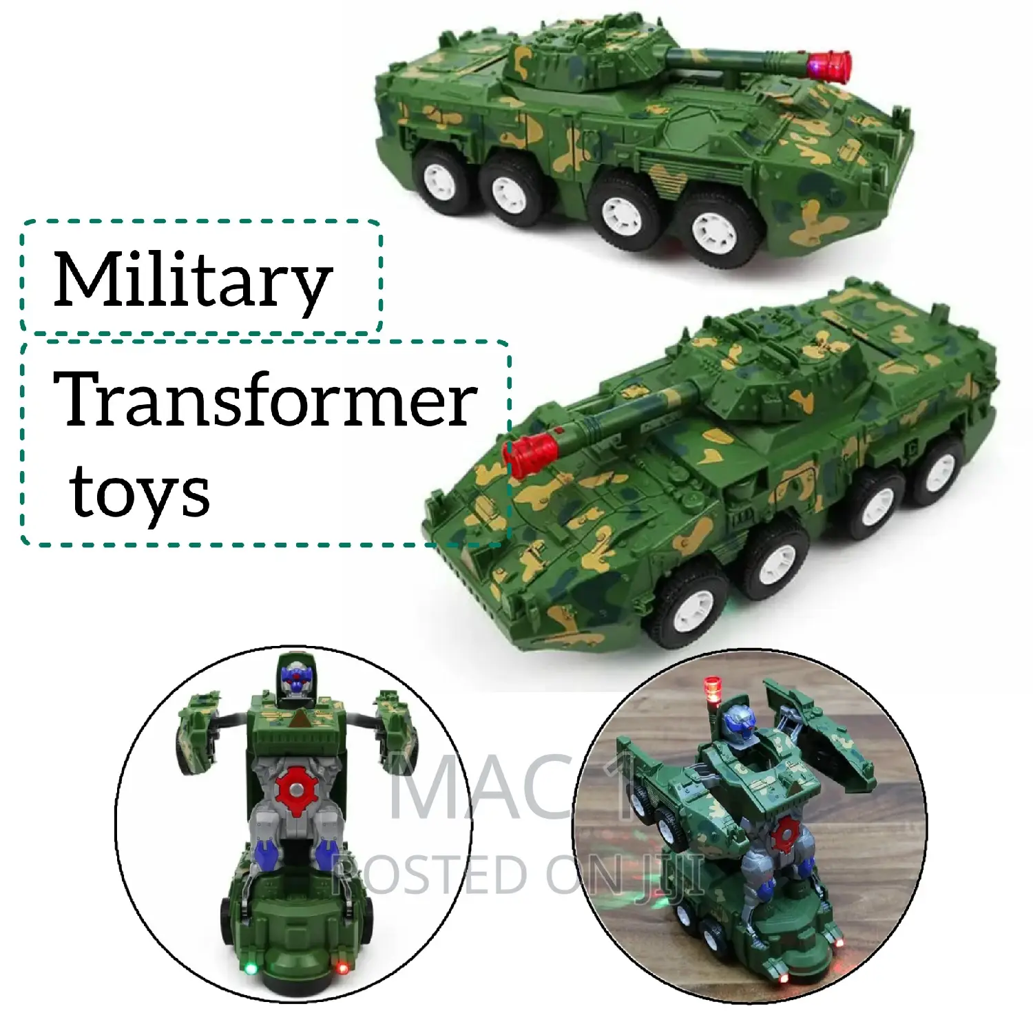 Seamless Dynamic Transformer Toy Cars