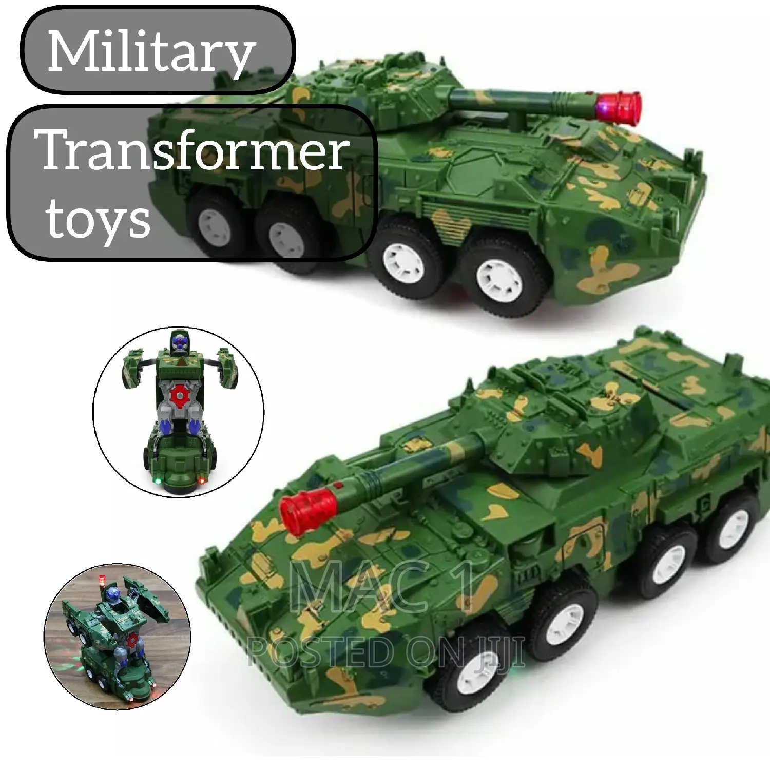 Dynamic Robot Transformer Toys