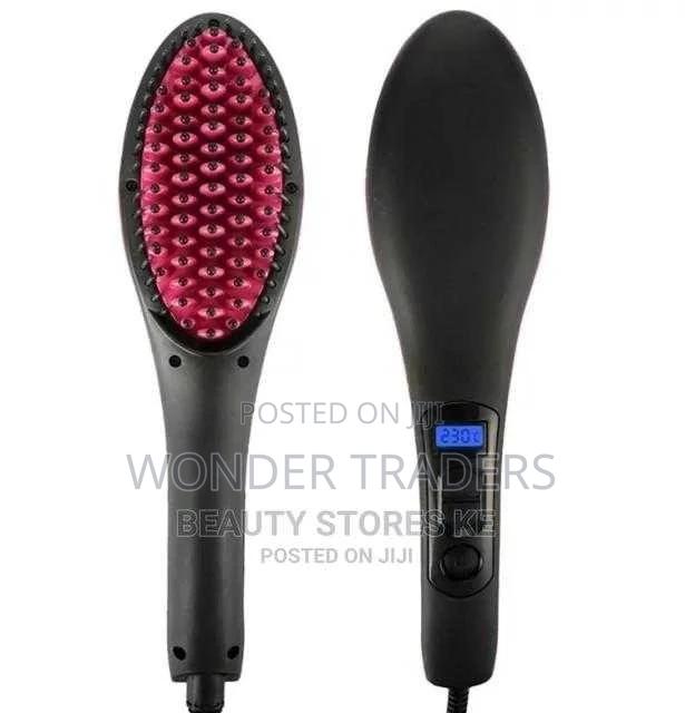 Hair Straightener Brush Electric Hair Straightener Brushcomb