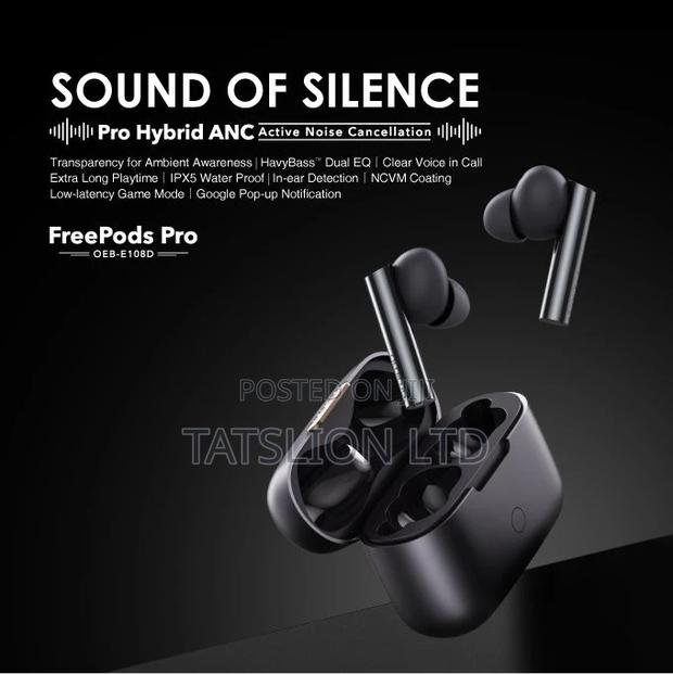 Oraimo Freepods Pro ANC Active Noise Cancellation TWS True W